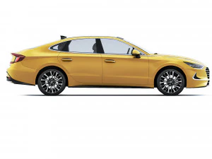 Hyundai Sonata 2020 3D Model