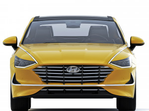Hyundai Sonata 2020 3D Model