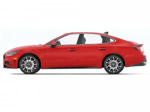 Hyundai Sonata 2021 3D Model
