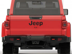 Jeep Gladiator 2020 3D Model