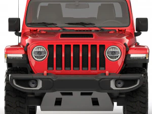 Jeep Gladiator 2020 3D Model