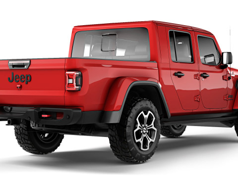 Jeep Gladiator 2020 Modelo 3D