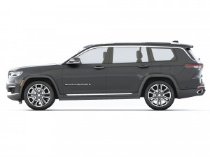 Jeep Grand Cherokee L 2022 3D 모델