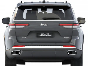 Jeep Grand Cherokee L 2022 3D Model