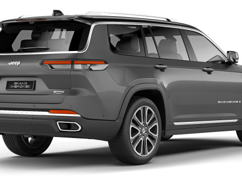 Jeep Grand Cherokee L 2022 3D 모델