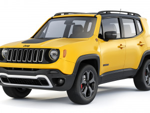 Jeep Renegade Trailhawk 2016 3D Model
