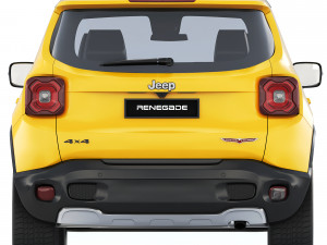 Jeep Renegade Trailhawk 2016 Modello 3D