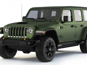 Jeep Wrangler 392 2022 3D Модель