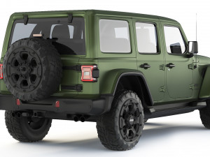 Jeep Wrangler 392 2022 Modelo 3D