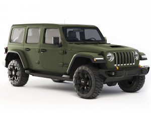 Jeep Wrangler 392 2022 Modelo 3D