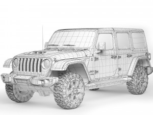 Jeep Wrangler 392 2022 Modelo 3D