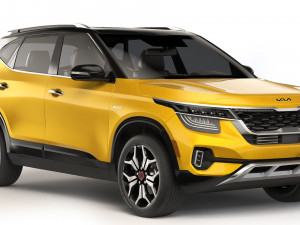 KIA Seltos SX 2022 3D Модель