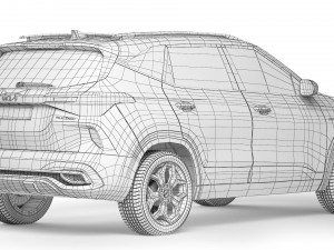 KIA Seltos SX 2022 3D Модель