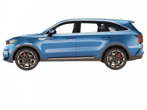 Kia Sorento 2022 3D 모델