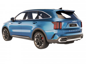 Kia Sorento 2022 3D 모델