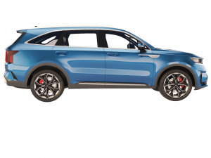 Kia Sorento 2022 3D 모델