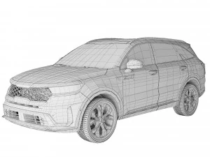 Kia Sorento 2022 3D Model