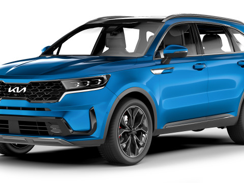 Kia Sorento 2022 3D Model