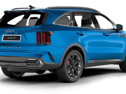 Kia Sorento 2022 3D 모델