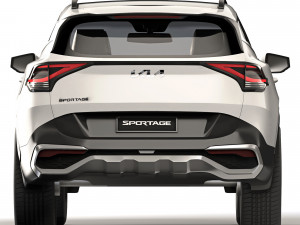 KIA Sportage 2023 Modello 3D