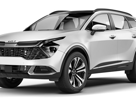 KIA Sportage 2023 3D Model