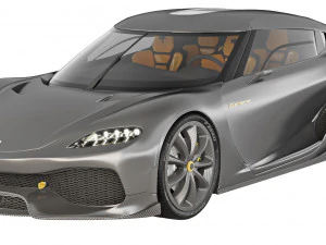 Koenigsegg Gemera 2021 3D Model