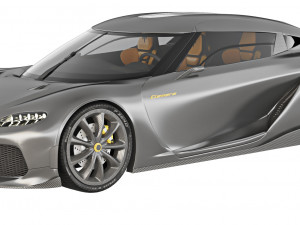 Koenigsegg Gemera 2021 3D Model
