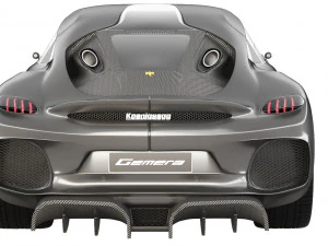 Koenigsegg Gemera 2021 3D Model