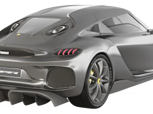 Koenigsegg Gemera 2021 3D Model