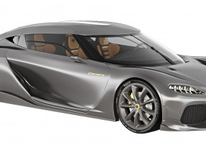 Koenigsegg Gemera 2021 3D Model