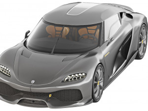 Koenigsegg Gemera 2021 3D Model