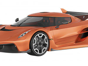Koenigsegg Jesko 2019 3D Model