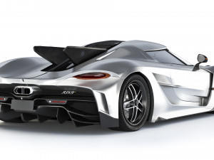 Koenigsegg Jesko 2021 3D Model