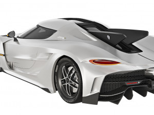 Koenigsegg Jesko 2021 3D Model