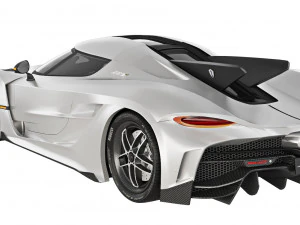 Koenigsegg Jesko 2021 3D Model
