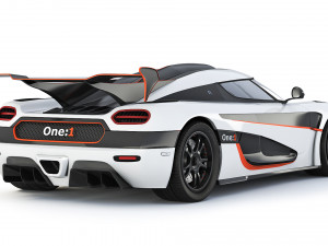 Koenigsegg One 2014 Model 3D