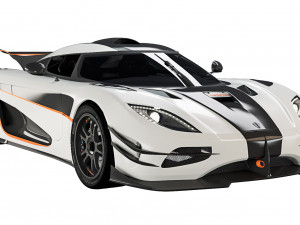 Koenigsegg One 2014 Model 3D