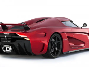 Koenigsegg Regera 2016 3D Model