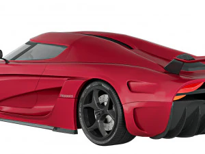 Koenigsegg Regera 2016 3D Model