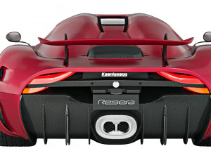 Koenigsegg Regera 2016 3D Model