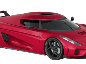 Koenigsegg Regera 2016 3D Model