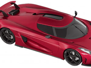 Koenigsegg Regera 2016 3D Model