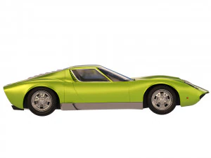 Miura P400 1968 3D Model