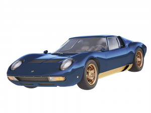 Miura P400 SV 1971 Modèle 3D