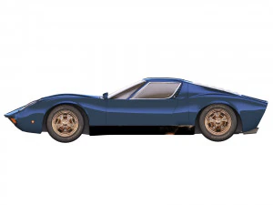 Miura P400 SV 1971 Modelo 3D