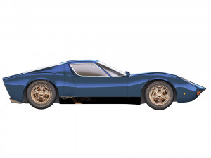 Miura P400 SV 1971 Modèle 3D