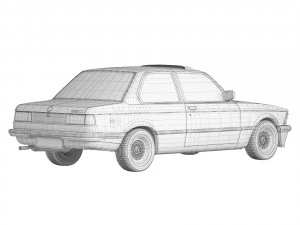 E21 320 1982 3D Model