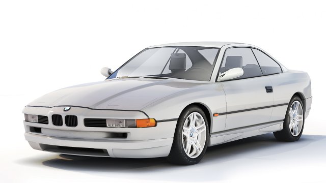 E31 850 CSI 1995 Modelo 3D .c4d .max .obj .3ds .fbx .stl .blend 