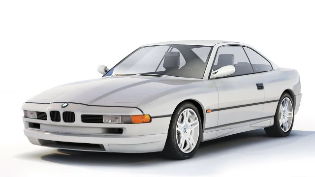 E31 850 CSI 1995 3D Model .c4d .max .obj .3ds .fbx .stl .blend