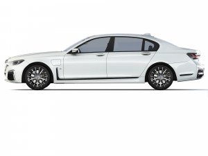 G12 740Le M Sport 2021 3D Model
